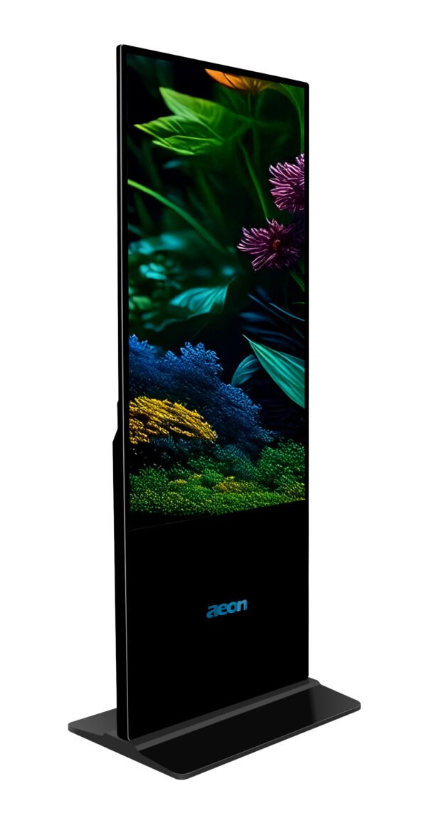 Aeon 55 Portrait Floor Standing Digital Display