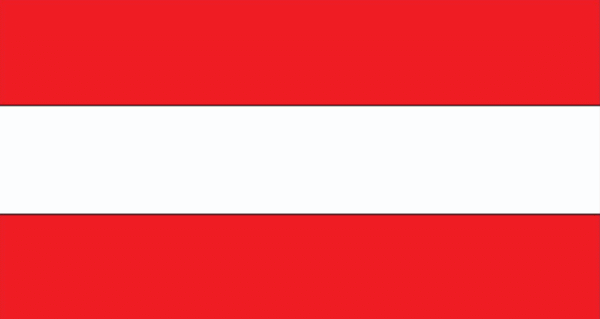 Traffolyte Red-White-Red 1220 x 605 x 3mm